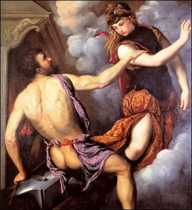 Athena and Telemachus